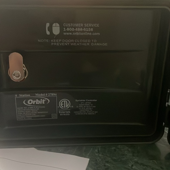 Orbit 4 Station Easy-Set Logic Sprinkler Timer Indoor/Outdoor - Picture 9 of 13